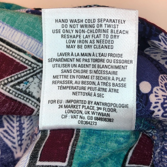 Anthropologie Lace Floral Tunic Top Dress Small - Picture 11 of 13